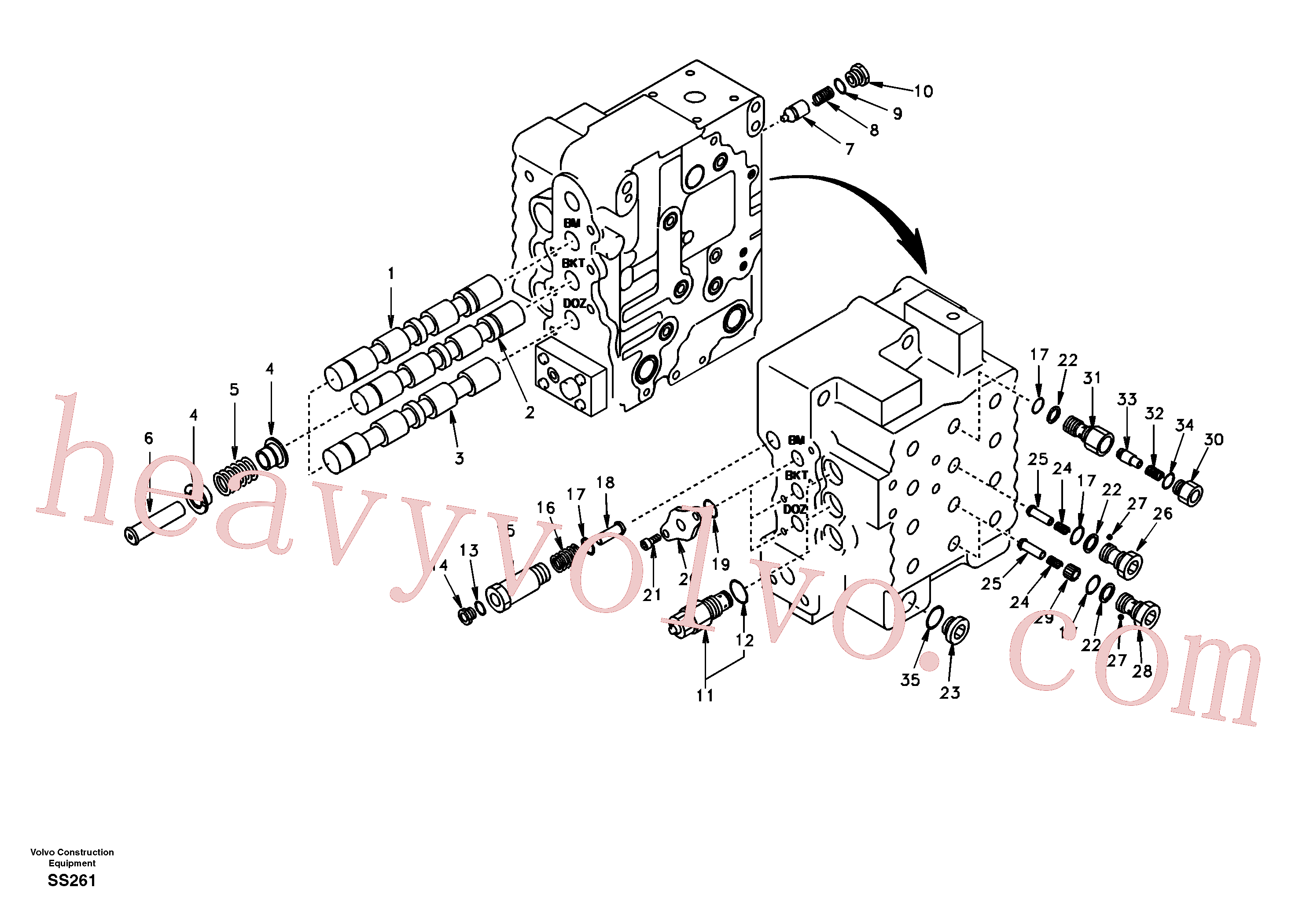 Wholesale SA7273-11310 Cap for Volvo Excavator