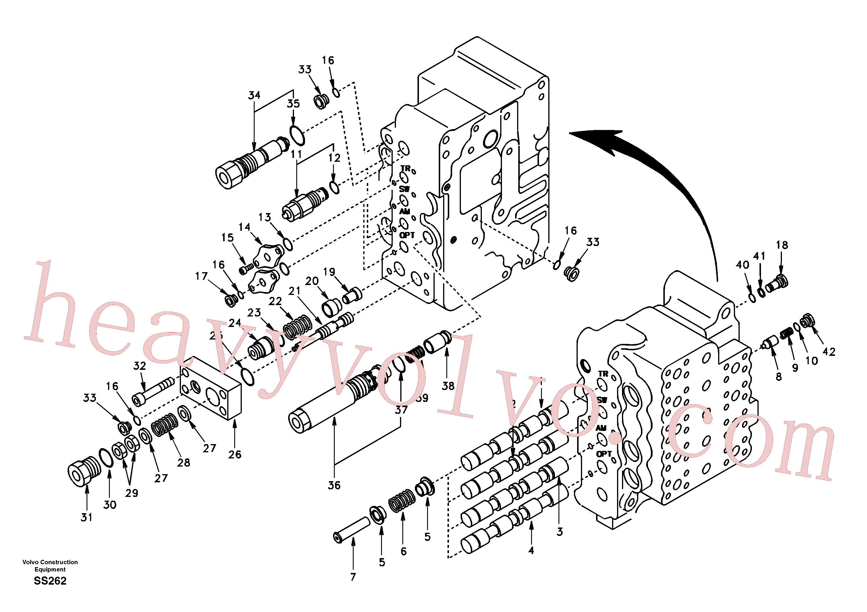Wholesale SA7273-11310 Cap for Volvo Excavator