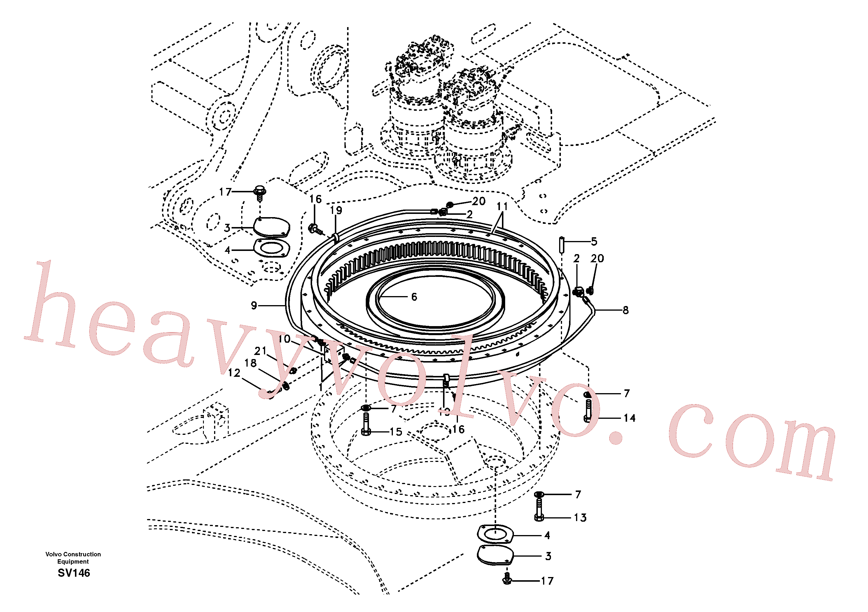 Volvo VOE14629476 Seal aftermarket part for sale