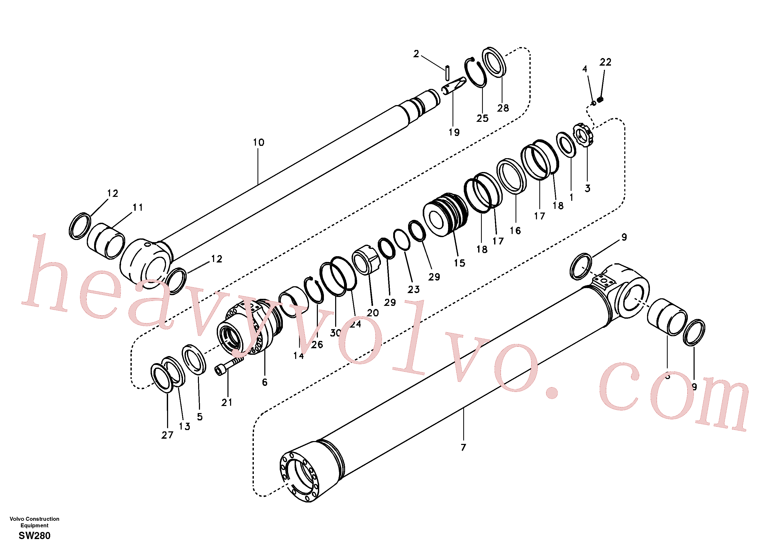 Wholesale VOE14509074 Cushion for Volvo Excavator