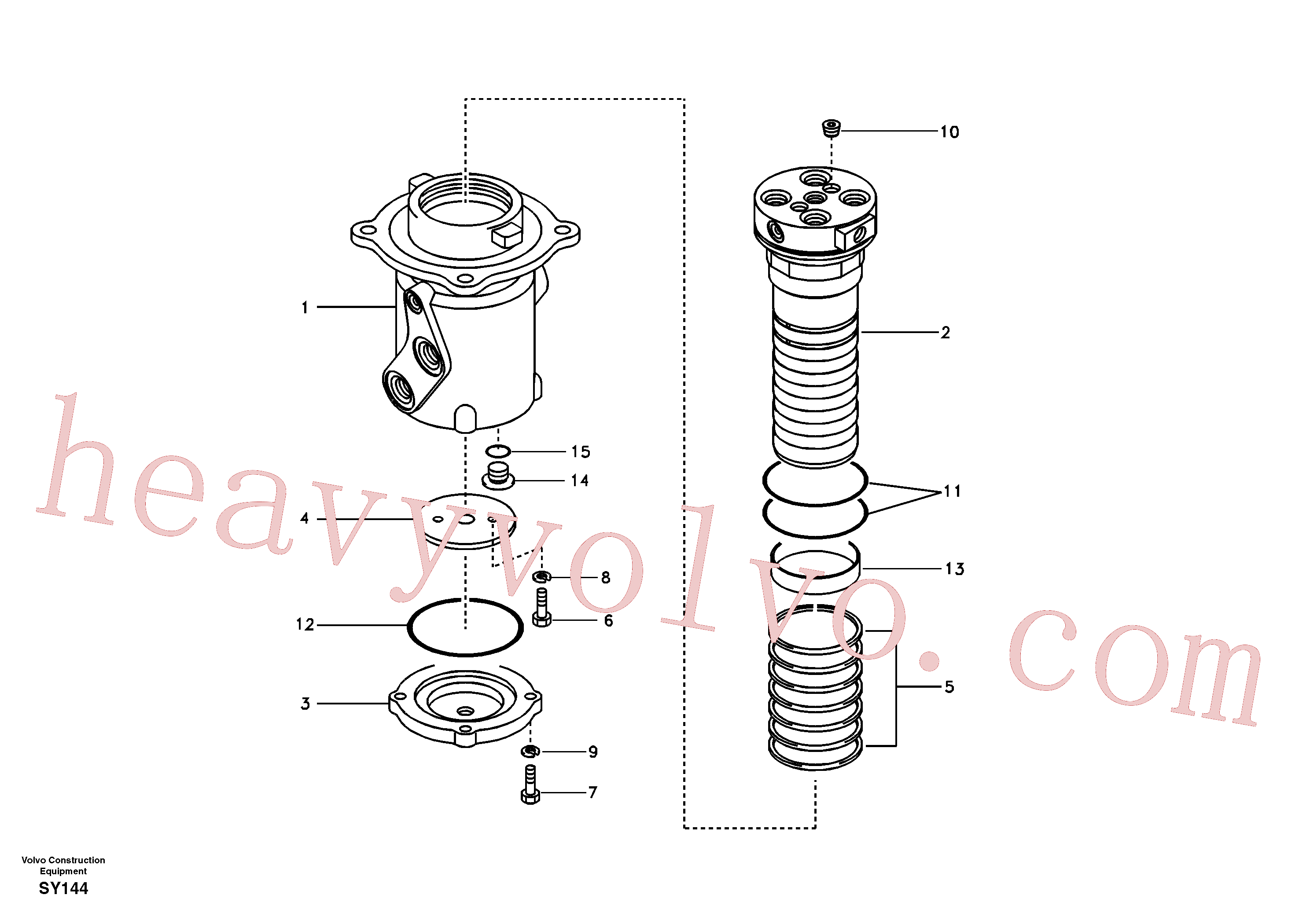 China Made SA1146-00090 Cover parts for Volvo Excavator