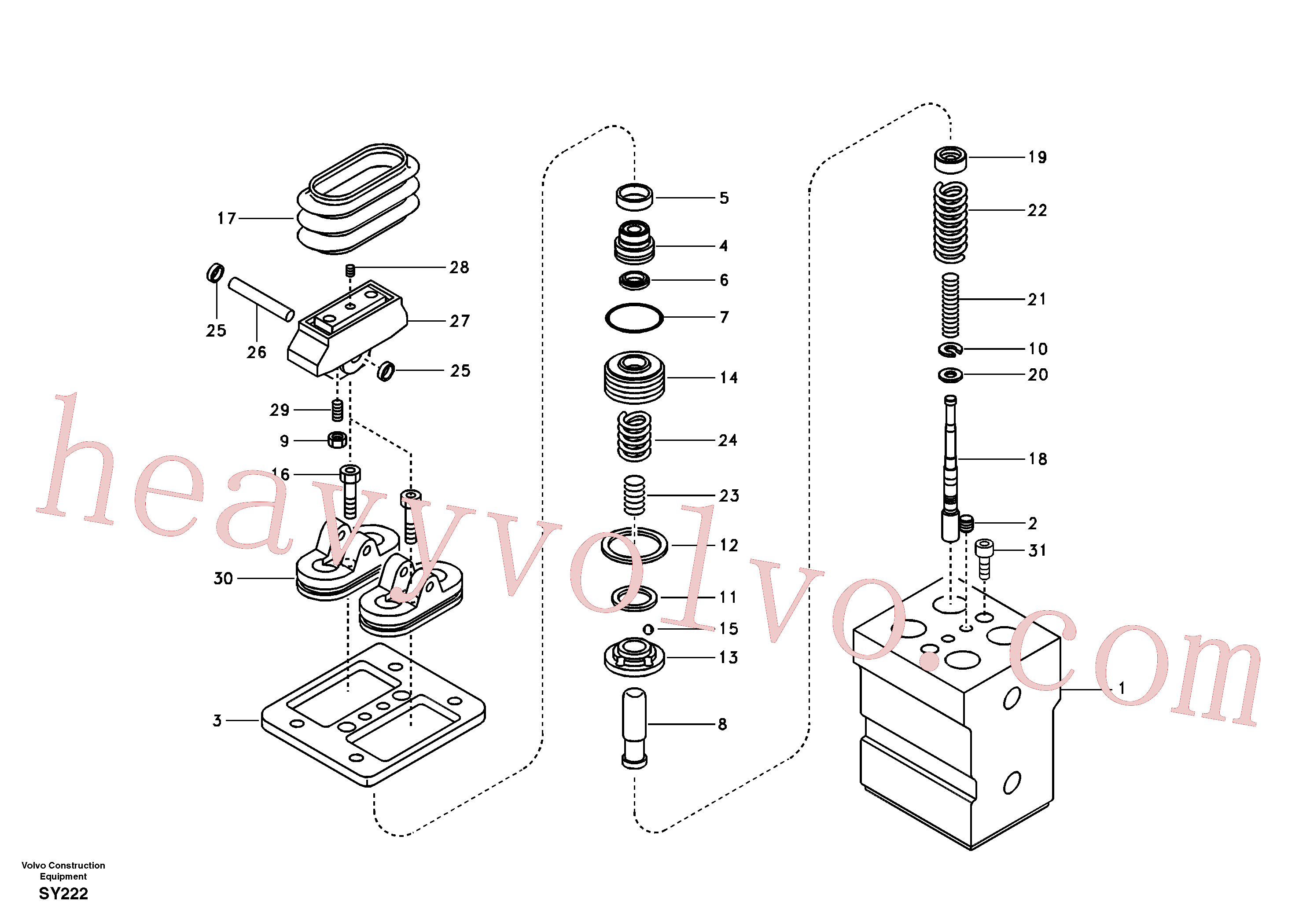 Volvo Assembly VOE14516636 Spool for sale
