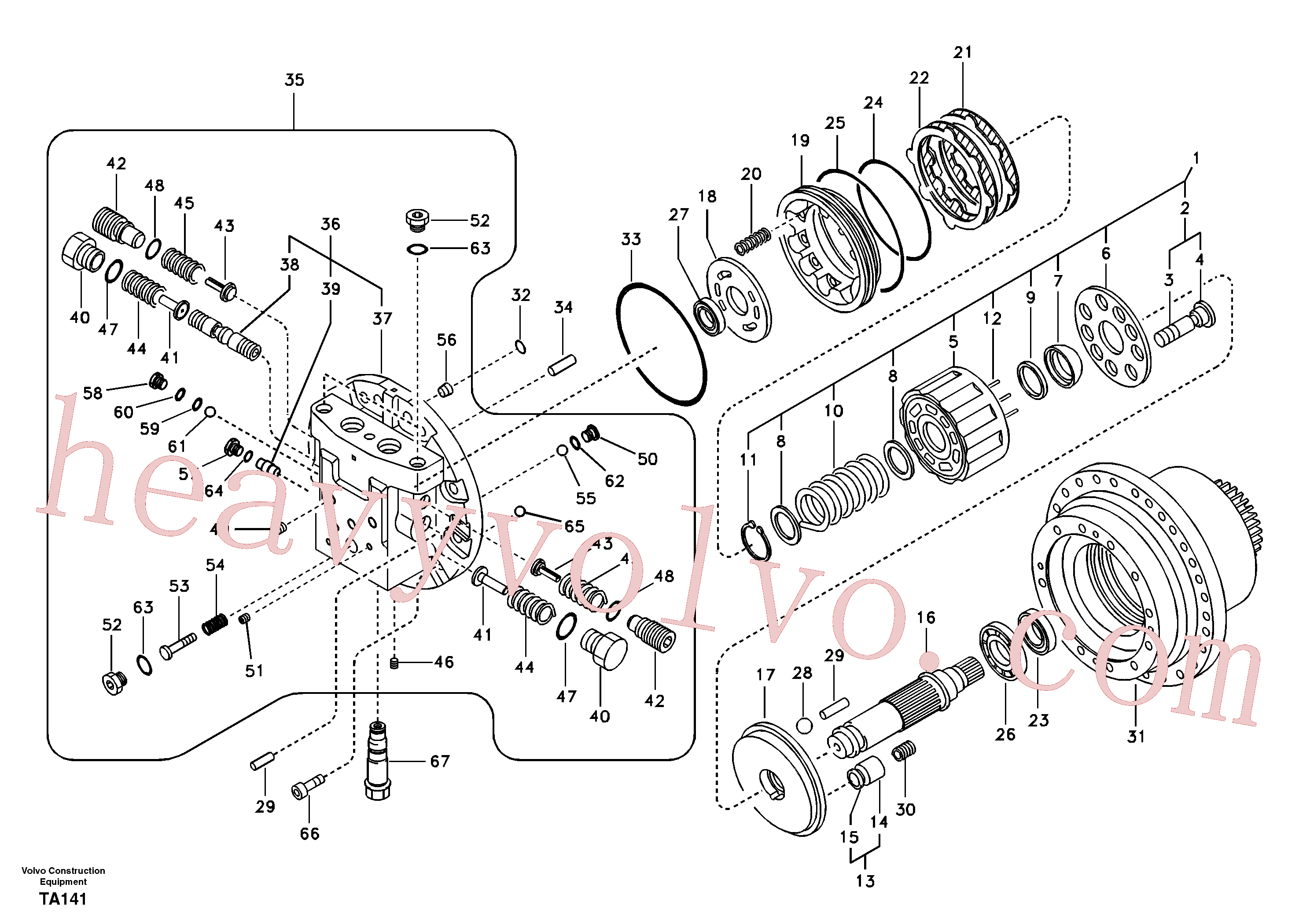 SA8230-02710 Plug for Volvo Excavator Parts